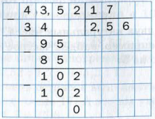 Деление натуральных дробей